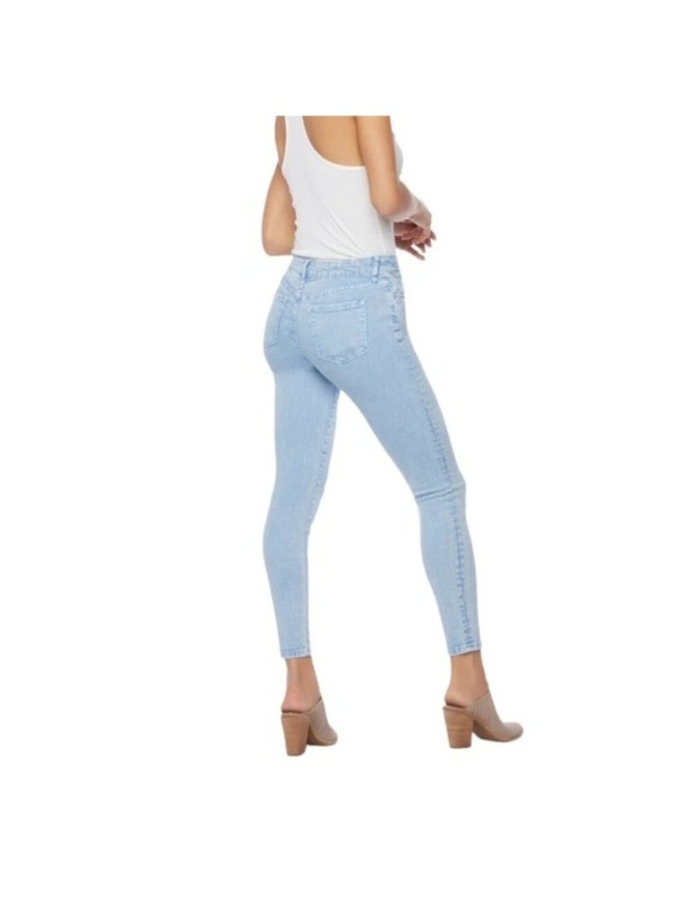 Wash Lab NWT Fay Mid Rise Skinny Stretch Jeans Size 31 MSRP $108 - Picture 9 of 9